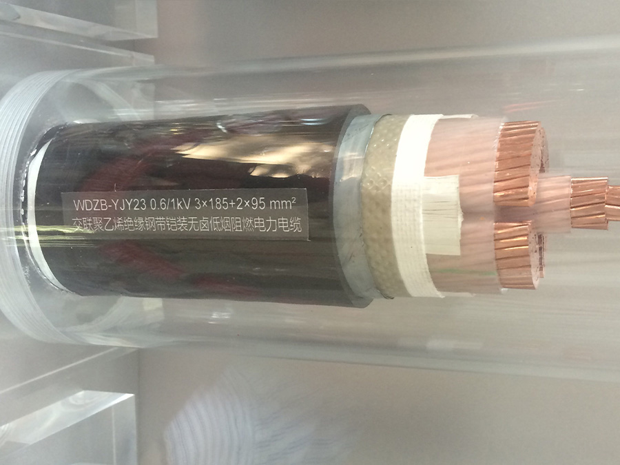 WDZB-YJY23  0.6/1KV  3*185+2*95mm2